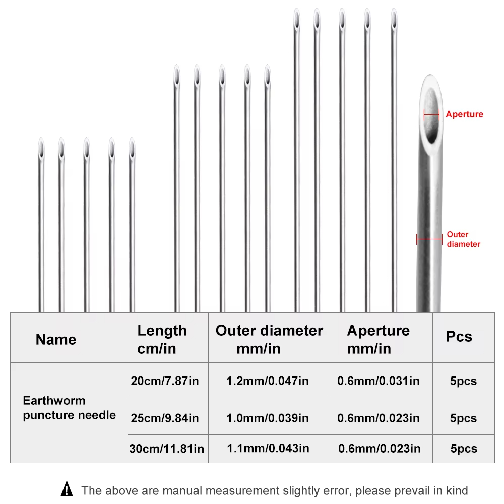 Earthworm Hooking Needle Stain - Fishing Line Dispenser incelemesi ve fiyatı