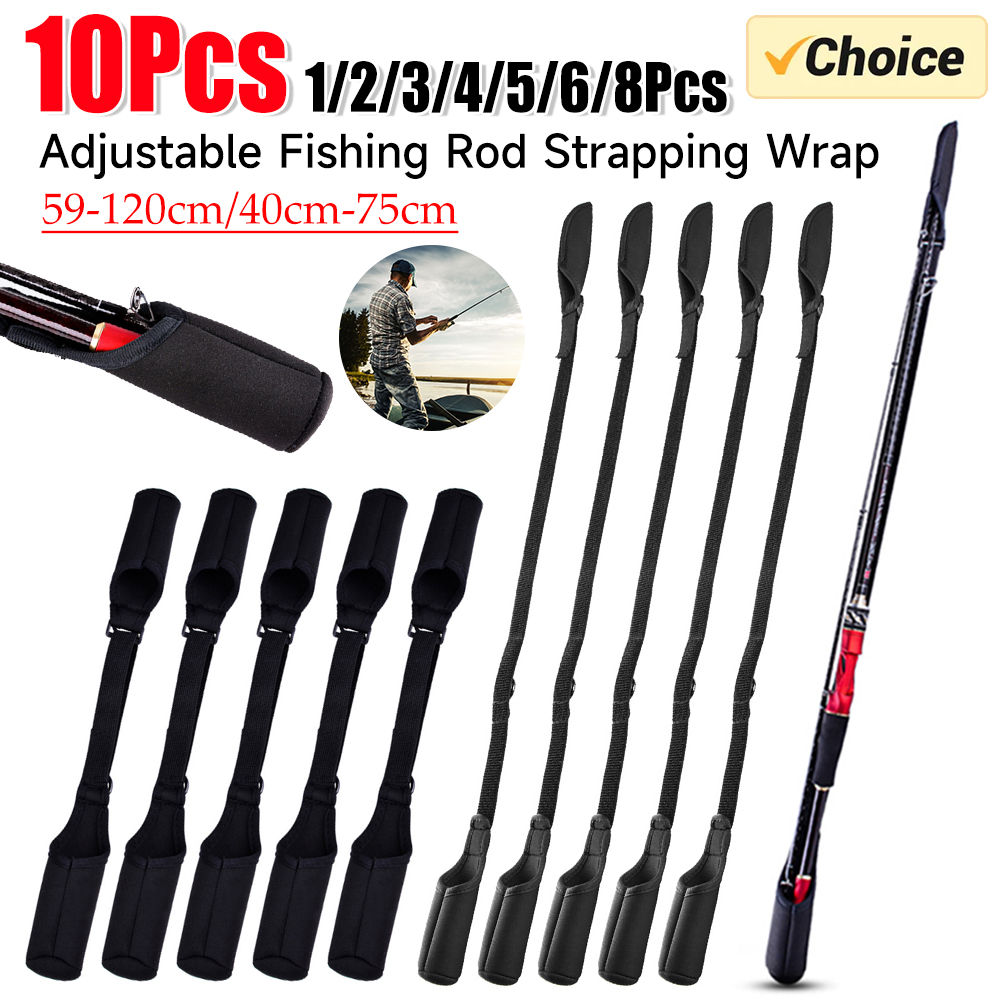 1-10PCS Fishing Rod Socks Srta - Fishing Line Box incelemesi ve fiyatı