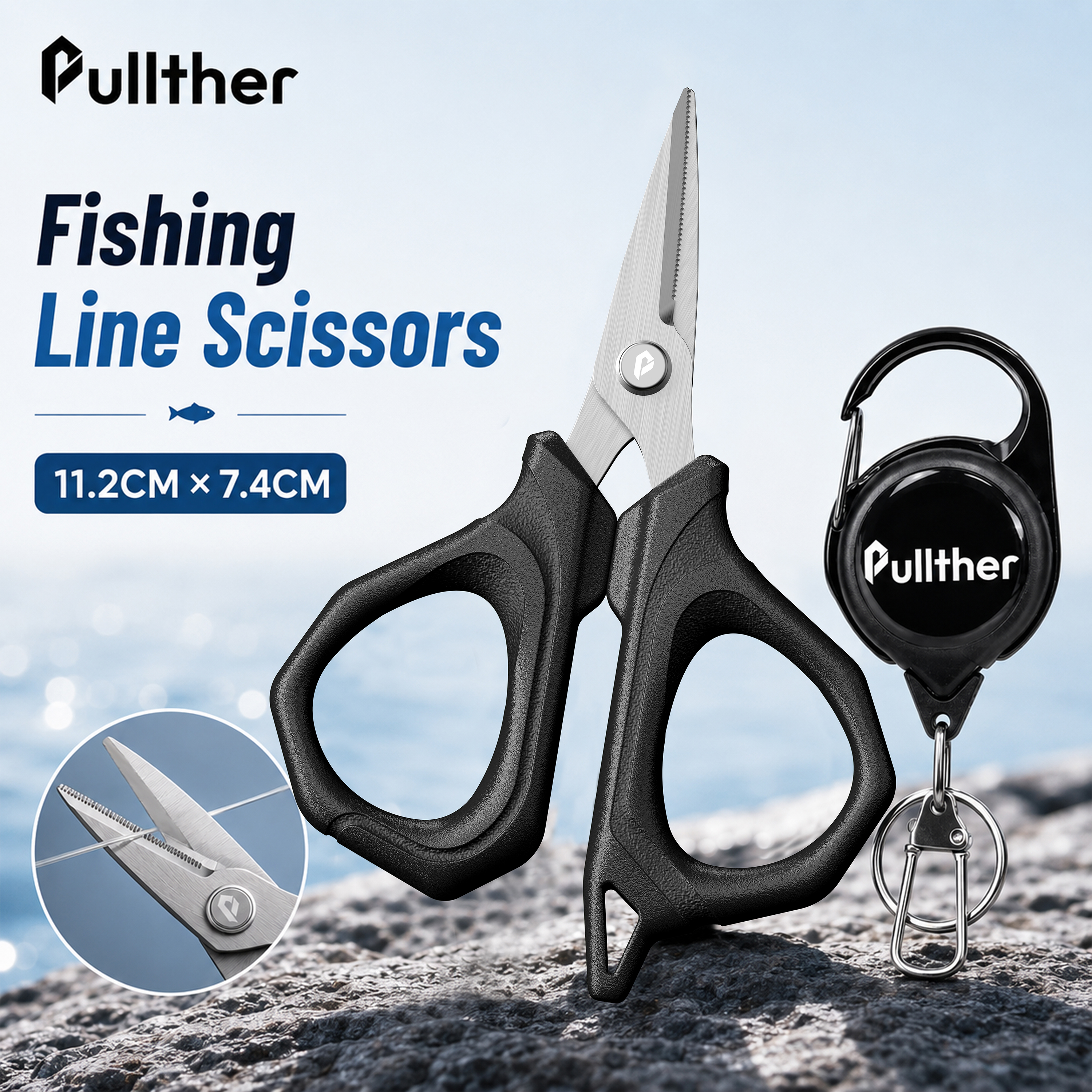 Fishing Scissors Stainless Ste - Fishing Line Cutter incelemesi ve fiyatı