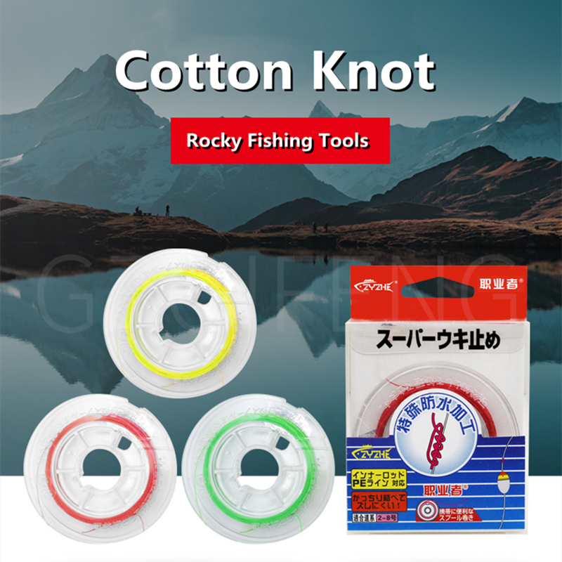 ZYZHE 10M Cotton Knot Sea Rock - Fishing Line Spooler incelemesi ve fiyatı