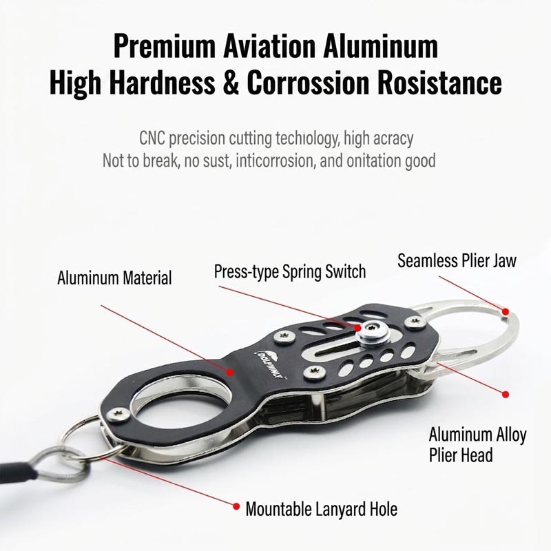 Micro Fishing Pliers and Fish  - Fishing Line Cutter incelemesi ve fiyatı