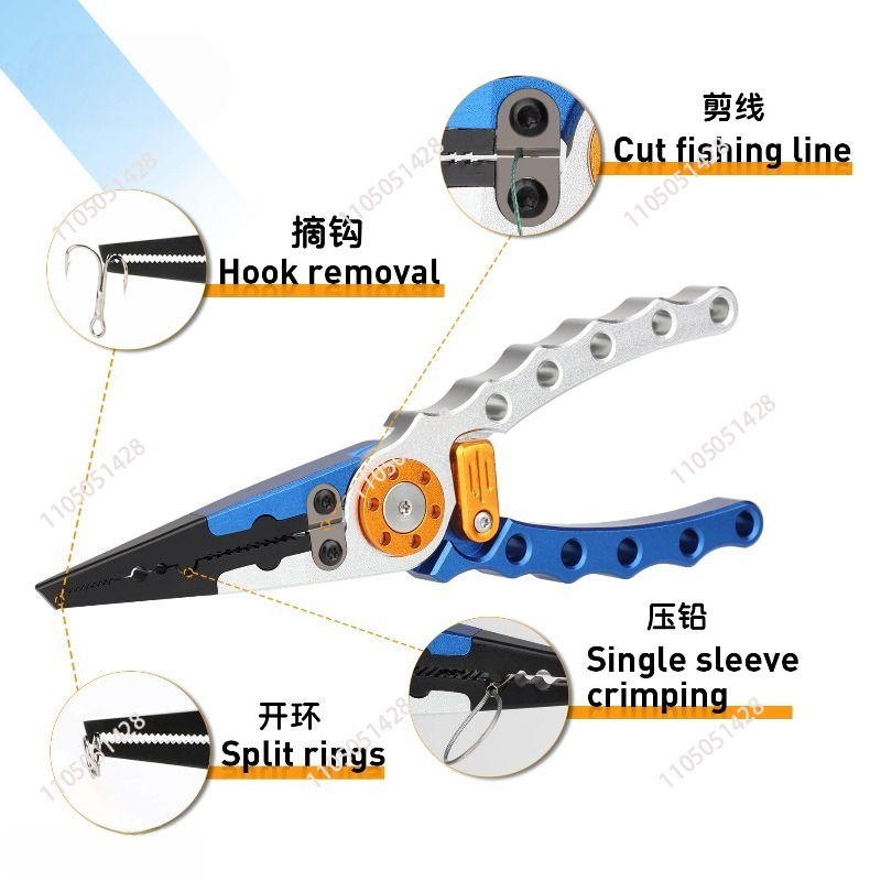 Aluminum Fishing Tackle Pliers - Fishing Line Cutter incelemesi ve fiyatı