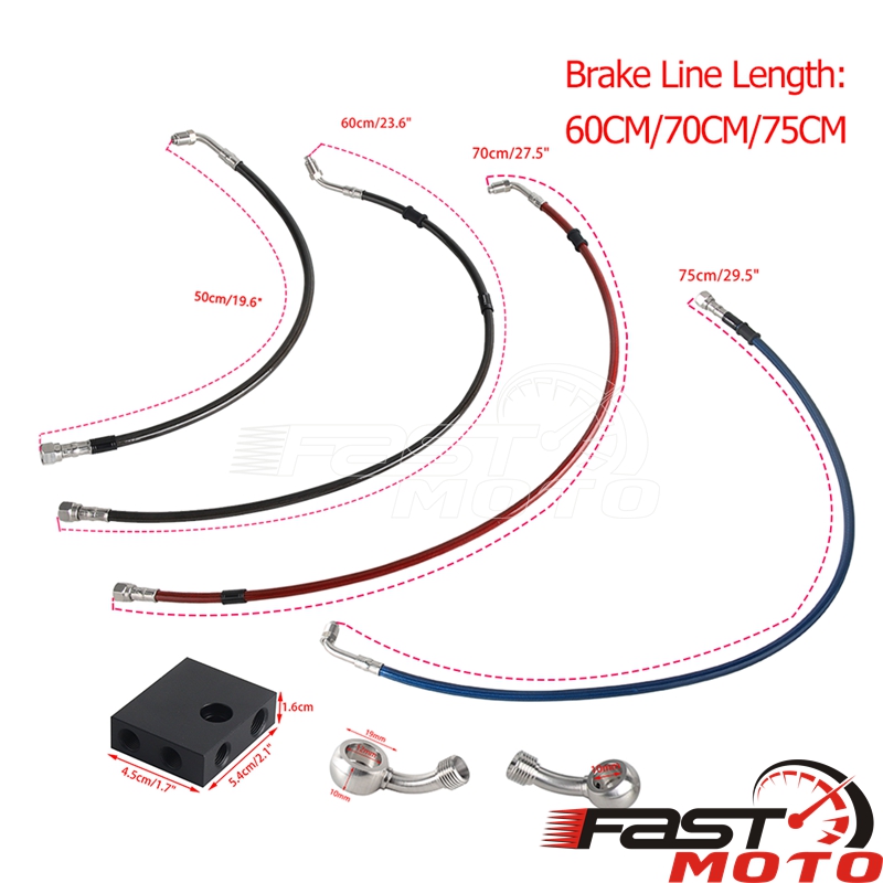 Motorcycle Brake Line Kit ABS  - Braided Line incelemesi ve fiyatı